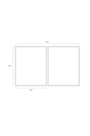 Green Leaves Painting Set (2) | Splendido Calm Reflection | Oroa.com