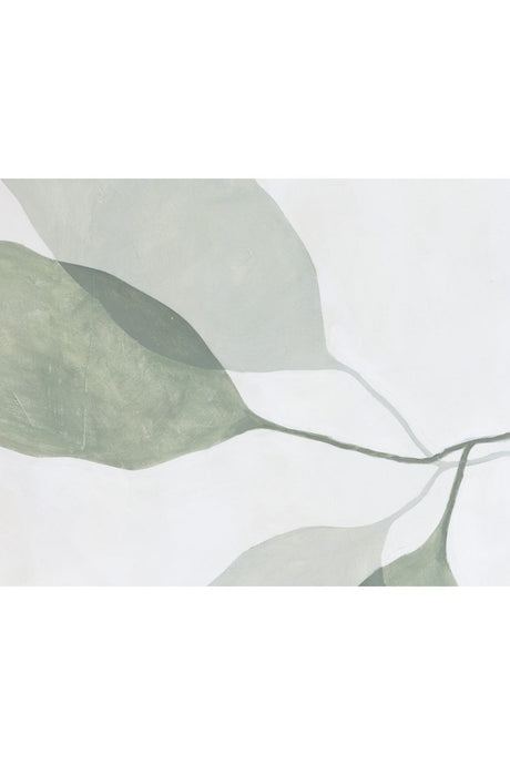 Modern European furniture - Green Leaves Painting Set (2) - www.oroa.com