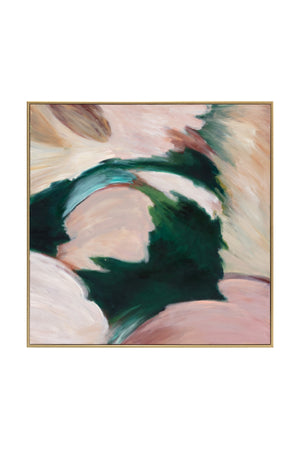 Pink and Green Diptych Art Set (2) | Splendido Wild Ones | Oroa.com