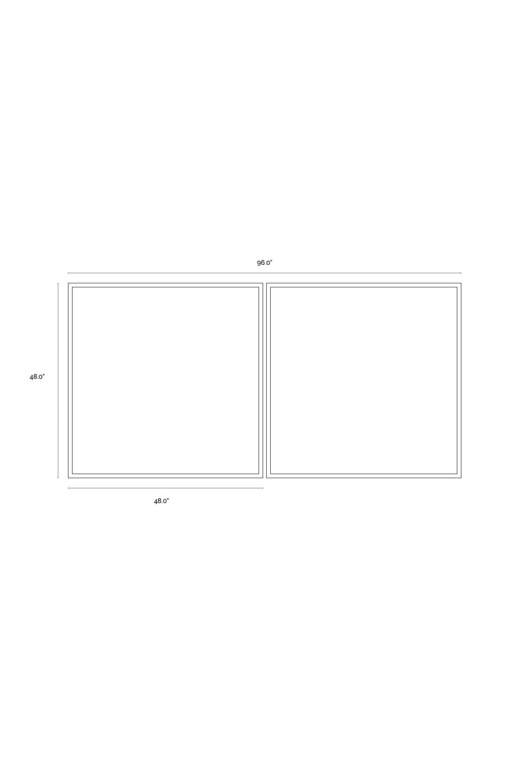 Pink and Green Diptych Art Set (2) | Splendido Wild Ones | Oroa.com