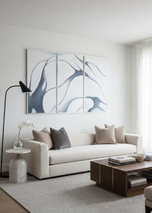 Triptych Abstract Wall Art Set (3) | Splendido Meditation | Oroa.com