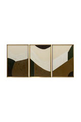 Modern European furniture - Earth-Toned Abstract Art - www.oroa.com