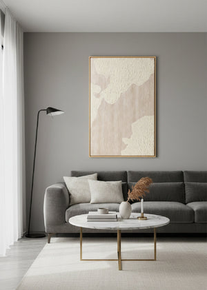 Modern European furniture - Refined Neutral Abstract Wall Art - www.oroa.com