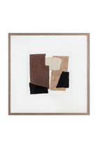 Fabric Collage Wall Art by Splendido Family Dynamics Art Print