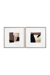 Modern European furniture - Fabric Collage Wall Art - www.oroa.com