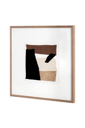 Modern European furniture - Fabric Collage Wall Art - www.oroa.com