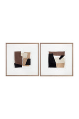 Modern European furniture - Fabric Collage Wall Art - www.oroa.com