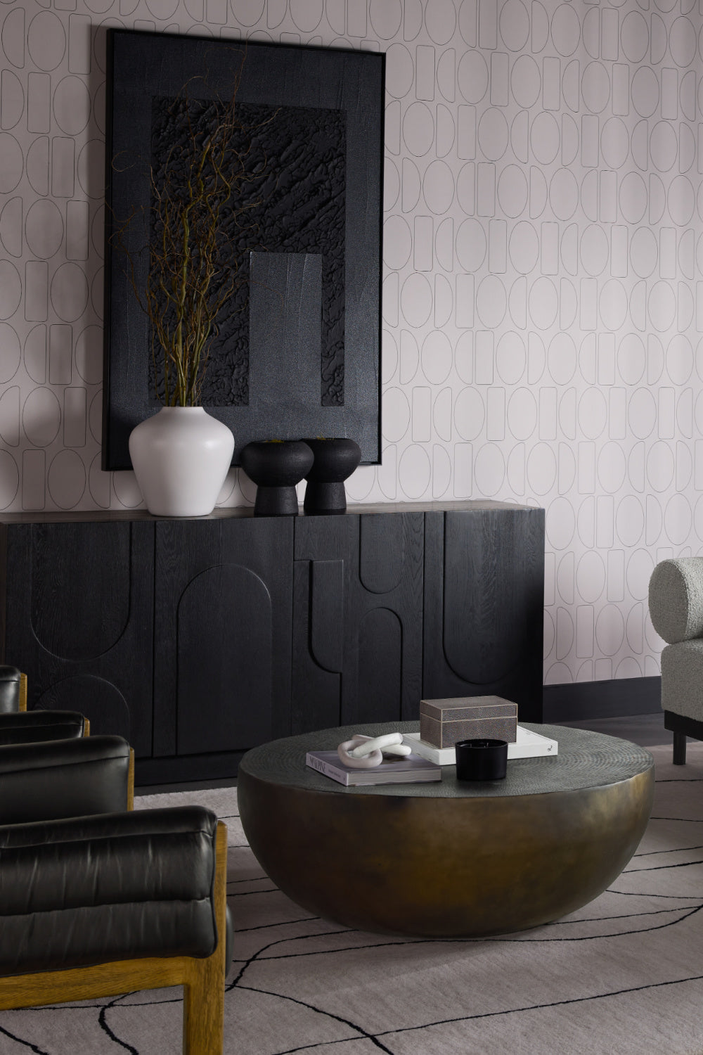 Minimalist Abstract Wall Art | Splendido Shadow Work | Oroa.com