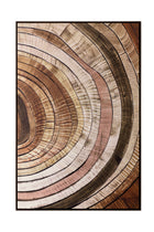 Brown Mosaic Wall Art by Splendido Turning Point Art Print, alternate view 12