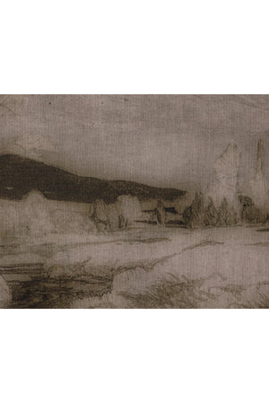 Modern European furniture - Vintage-Tone Landscape Canvas - www.oroa.com