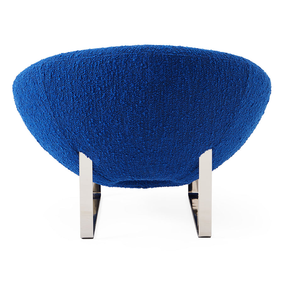 Round Bouclé Lounge Chair | Jonathan Adler Saturn | Oroa.com