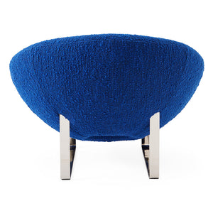 Round Bouclé Lounge Chair | Jonathan Adler Saturn | Oroa.com