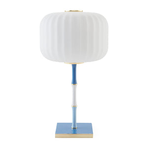 Fluted Glass Rechargeable Table Lamp | Jonathan Adler Scala | Oroa.com