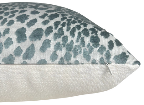 Spotted Velvet Pillow Cover | DEKOWE Marine