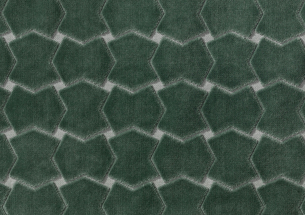 Hinge Velvet Pillow Cover in Seafoam Green