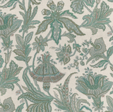 Breckenridge Floral Pillow Cover in Sage, Thibaut Pillows