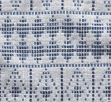Souk Pillow Cover in Onyx Indigo, Indoor Outdoor Pillows, Peter Dunham Textiles