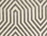 Vanderbilt Pillow Cover in Dove Grey, Schumacher Textiles
