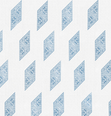 Myriad Pillow Cover in Lake Blue, Susan Connor Textiles