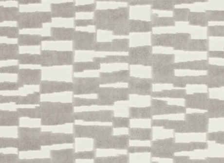 Mod Gray Velvet Throw Pillow Cover | DEKOWE