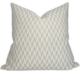 Tupai Woven Pillow Cover in Tan Brown