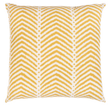 La Jolla Pillow Cover in Marigold, Schumacher Textiles