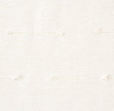 Teton Embroidered Pillow Cover in Snow, Schumacher Textiles