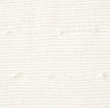 Teton Embroidered Pillow Cover in Snow, Schumacher Textiles