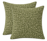 Serra Pillow Cover in Chive Green, Kelly Wearstler Textiles