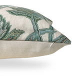 Breckenridge Floral Pillow Cover in Sage, Thibaut Pillows