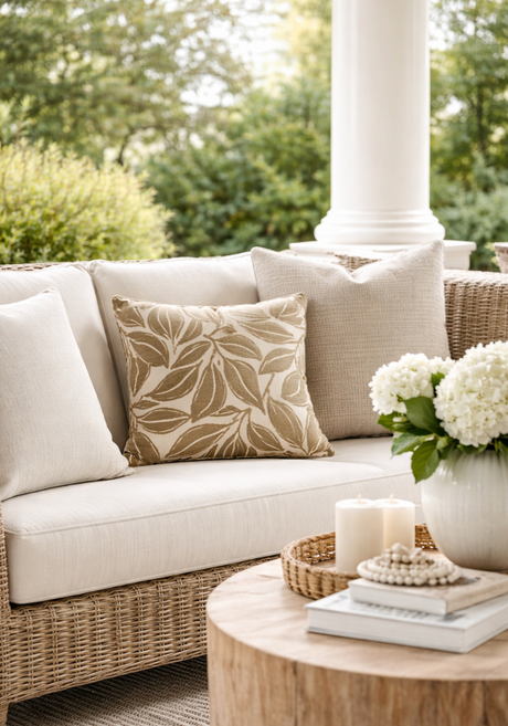 Kona Textured Velvet Pillow Cover | DEKOWE Thibaut