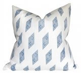 Myriad Pillow Cover in Lake Blue, Susan Connor Textiles