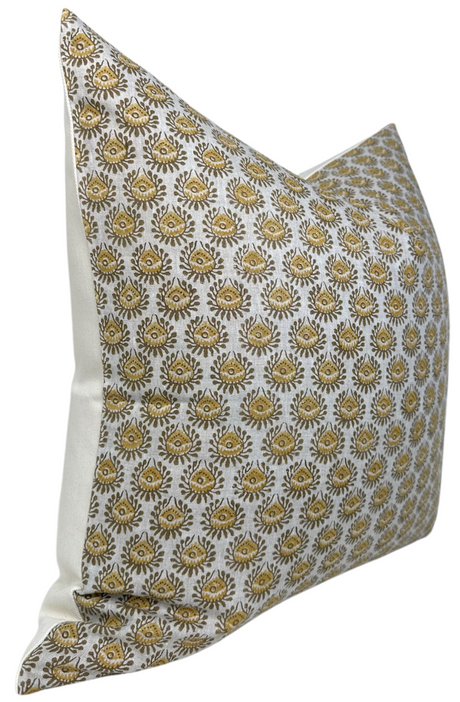 Lyon Saffron Pillow Cover | DEKOWE Walter G