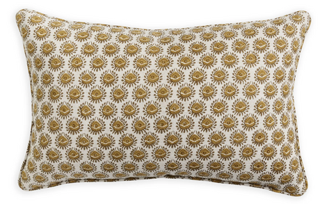 Lyon Saffron Pillow Cover | DEKOWE Walter G