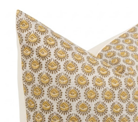 Lyon Saffron Pillow Cover | DEKOWE Walter G
