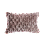 Curves Sculpted Shearling Pillow