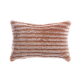 Shearling Striped Ultra Soft Pillow