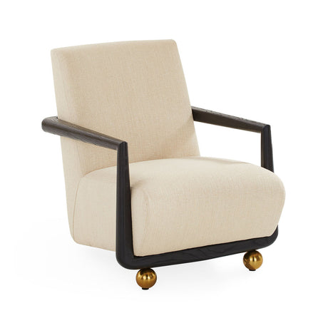 Golden Orb Leg Club Chair | Jonathan Adler St. Germain | Oroa.com