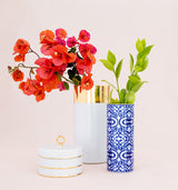Arienne White Accent Box