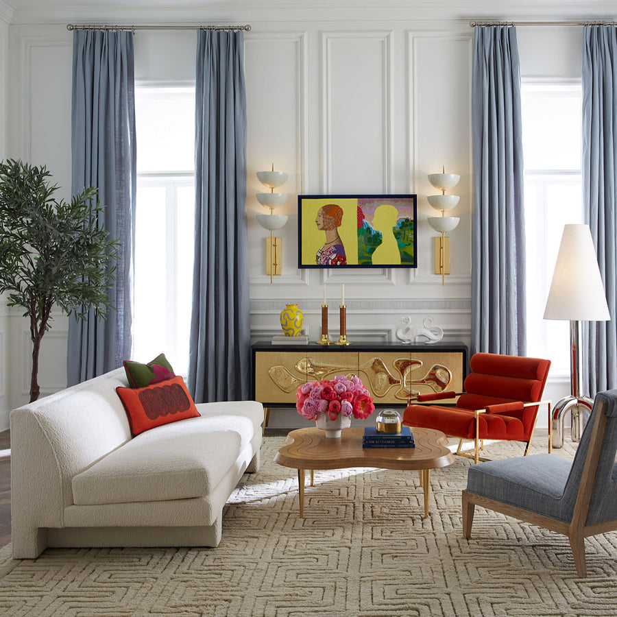 Yellow Porcelain Serpent Vase | Jonathan Adler Eden