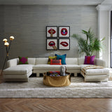 Red Lips Beaded Art | Jonathan Adler Bitten | Oroa.com