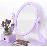 Moniya Purple Makeup Vanity Table and Stool Set | OROA Kids