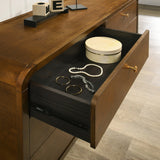 Modern European furniture - Eldren 6-Drawer Wood Dresser - www.oroa.com