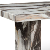 Modern European furniture - Cavira Faux Marble Dining Table - www.oroa.com