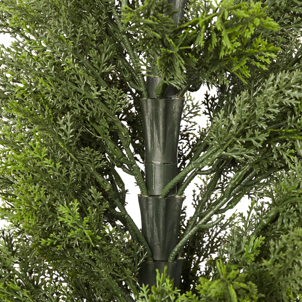 Artificial Topiary Cedar Trees Faux Pine Shrubs (2) | OROA