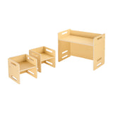 Natural Montessori Toddler Table and Chair Set | OROA Kids