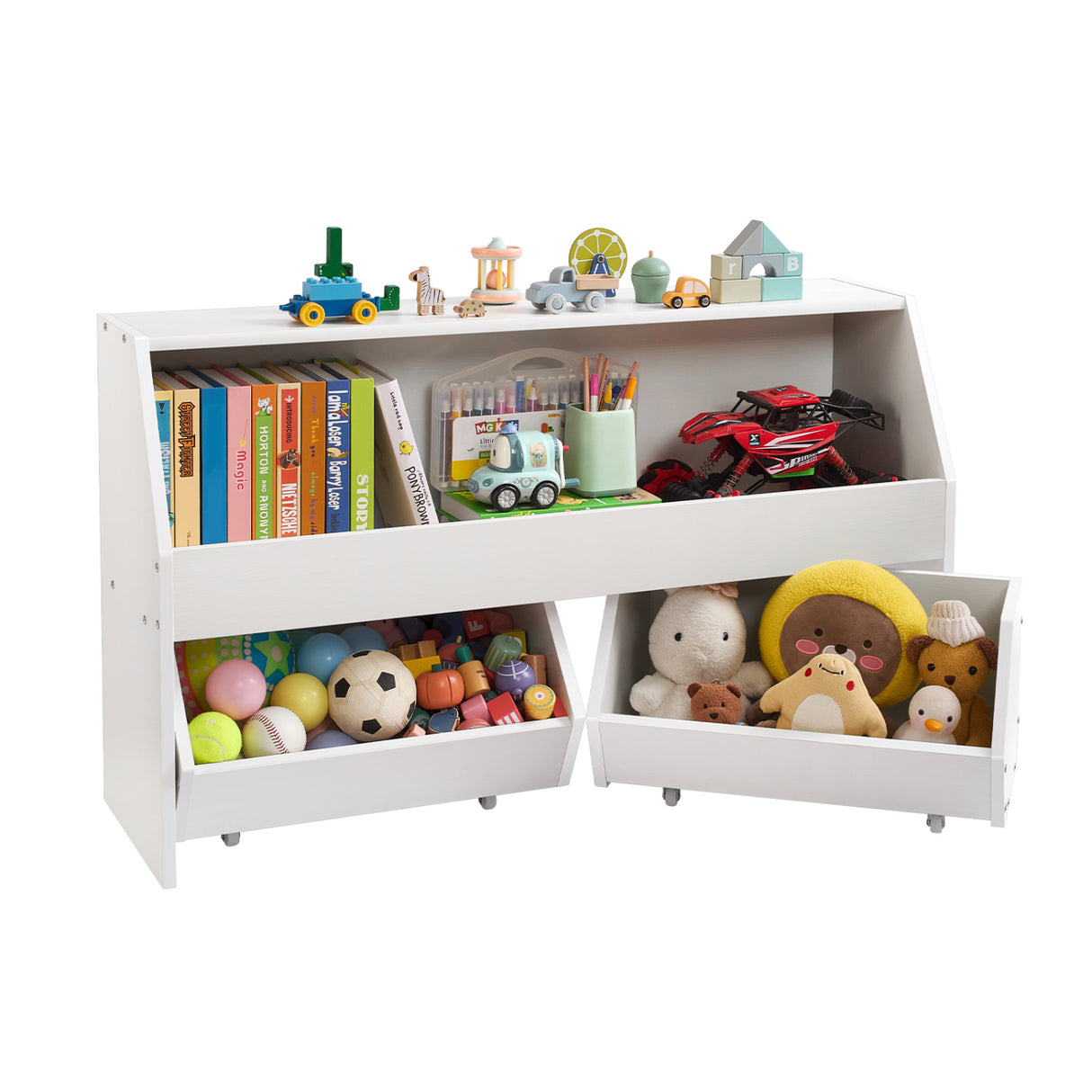 Wooden Toy Storage Cabinet | OROA Kids