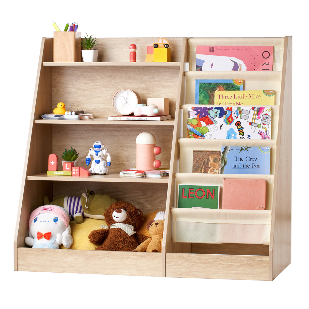 Wooden Kids Bookshelf | OROA Kids