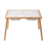 Wooden Kids Sensory Activity Table with Storage Bins | OROA Kids