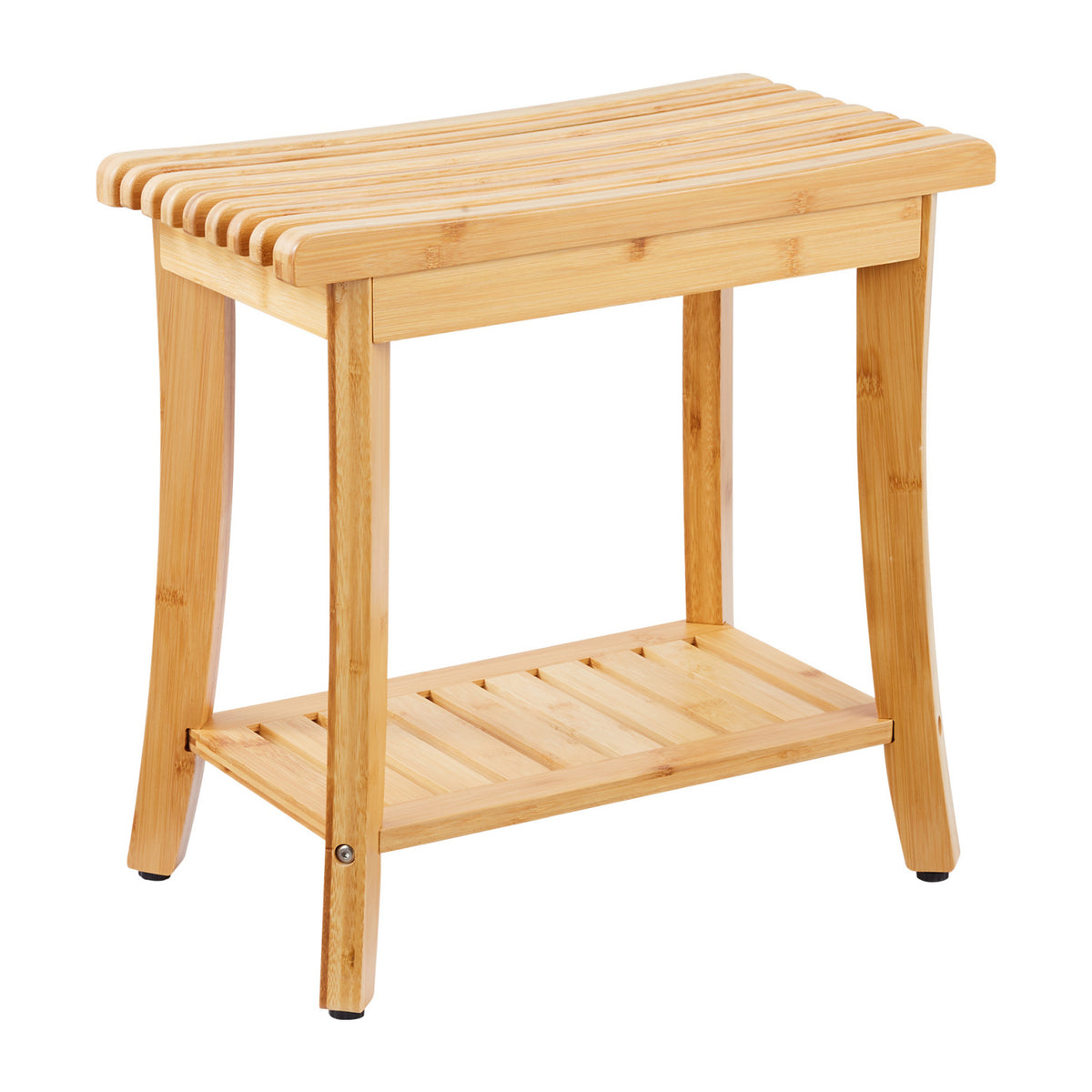 Modern European furniture - Bamboo Shower Bench Bathroom Stool Chair - www.oroa.com